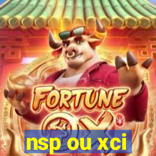 nsp ou xci